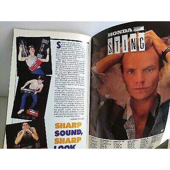 RockBill Magazine A-Ha CockRobin Sting Minutemen Live Aid MTV Aug 1985 New Wave - Picture 4 of 11